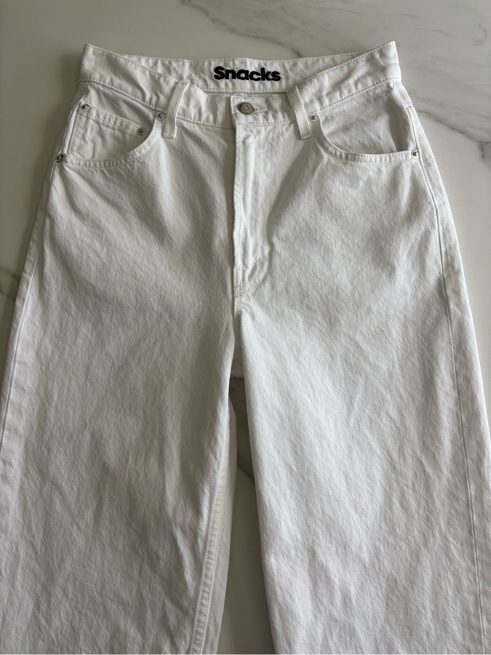 Mother Snacks! High Waisted Double Stack Ankle jeans 26/28